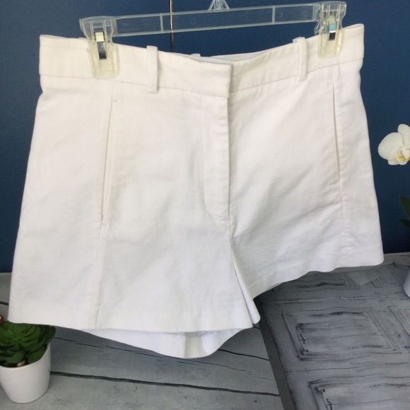White Victoria Secret High Waisted Shorts - Picture 1 of 8